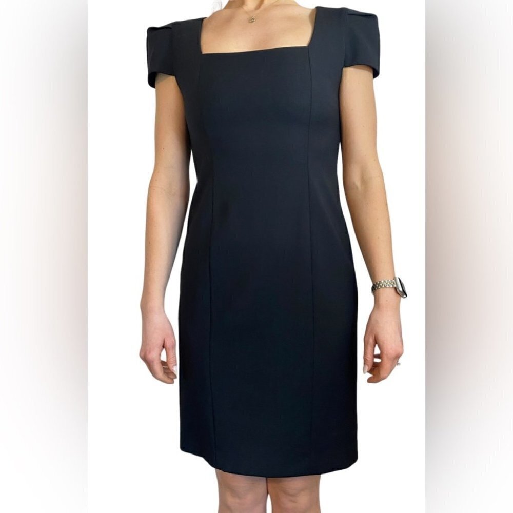 NWOT Judith & Charles  Midnight Black Evening Dress Ladies 8